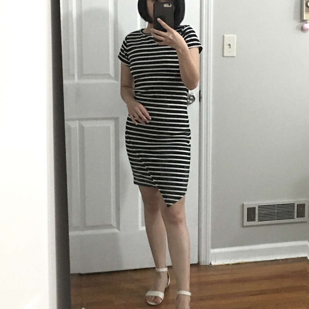 Stripes/Asymmetrical dress